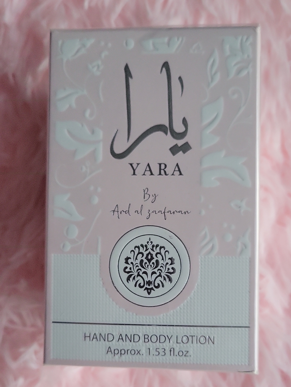 YARA Hand and Body Lotion - Light Pink